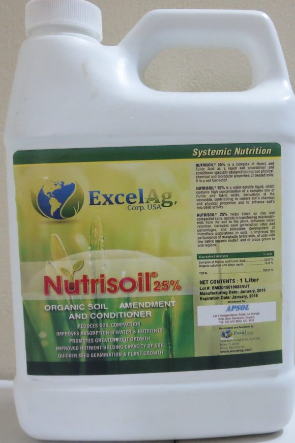 NUTRISOIL: Soil Corrector / conditioner 1 lt
