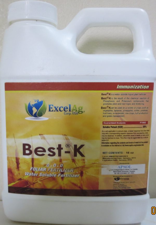 Best K: Potassium Phosphonate fertilizer 500 ml