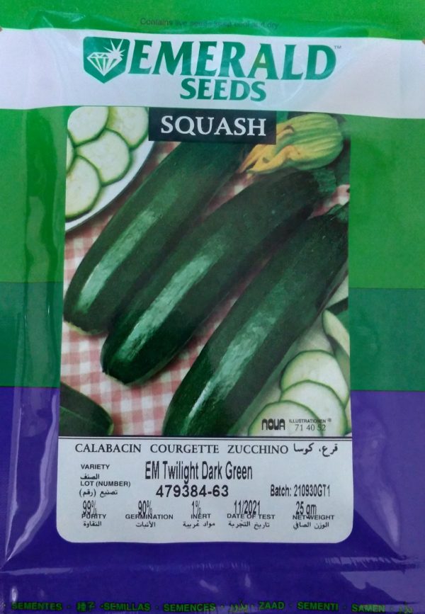 Zucchini EM Twilight Dark Green 25gr